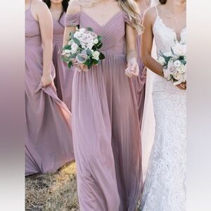 Vintage Mauve Azazie Aja Formal Dress